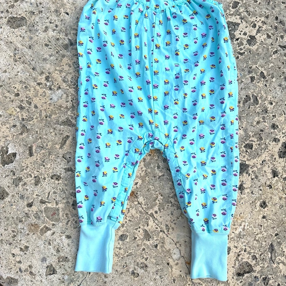 HANNA ANDERSSON floral jumpsuit size 85/2T - Picture 6 of 6